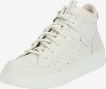 Legero High-Top Sneakers in White: front