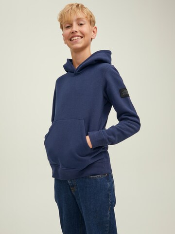 Jack & Jones Junior كنزة رياضية بلون أزرق: الأمام