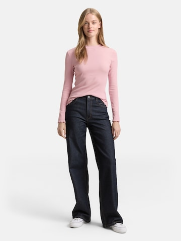TOM TAILOR DENIM Tričko – pink
