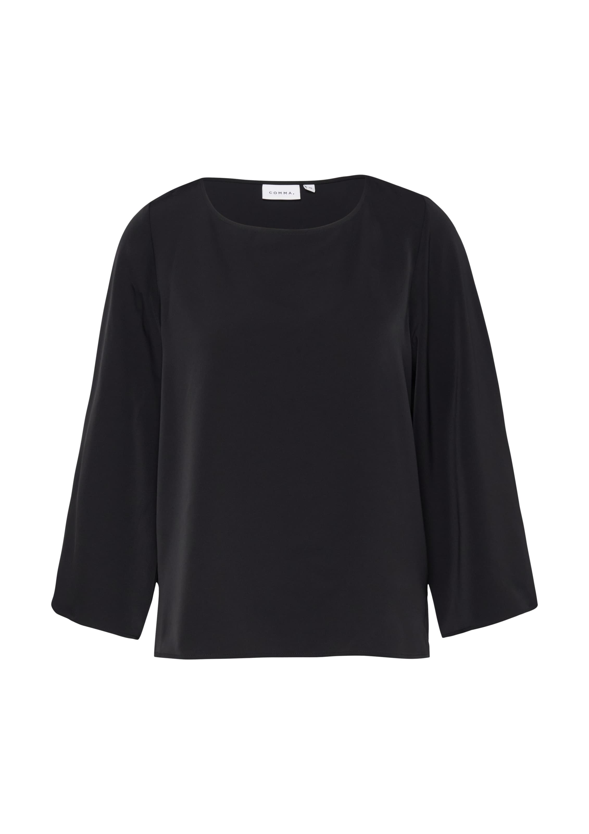 COMMA Blouse in Zwart: voorkant