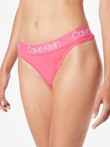 Calvin Klein Underwear Regular String i rosa: forside