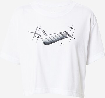 NIKE - Camiseta funcional 'Goddess 2' en blanco: frente