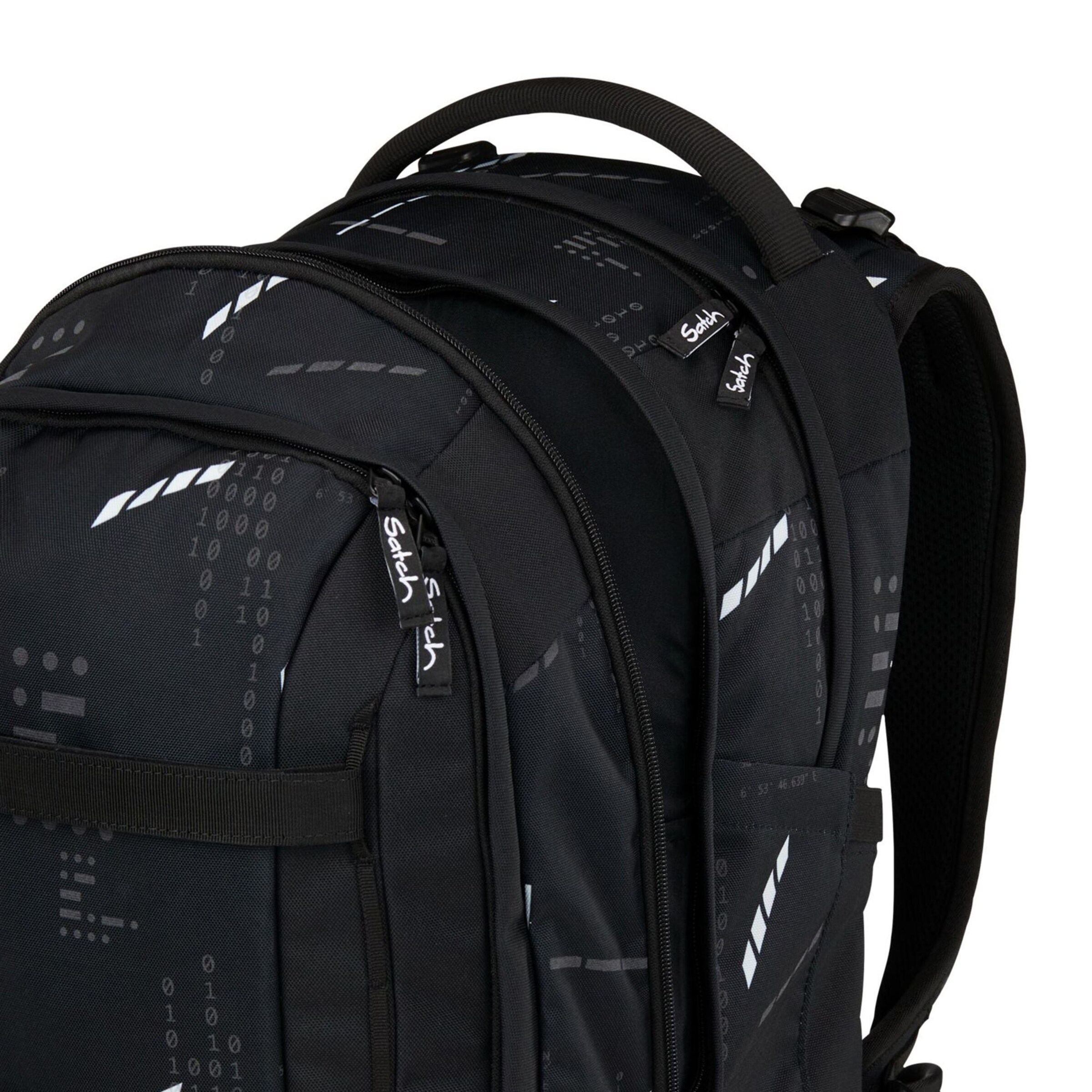 Satch Rucksack in Schwarz