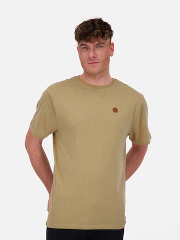 Alife and Kickin Shirt 'Maddox' in Brown: front