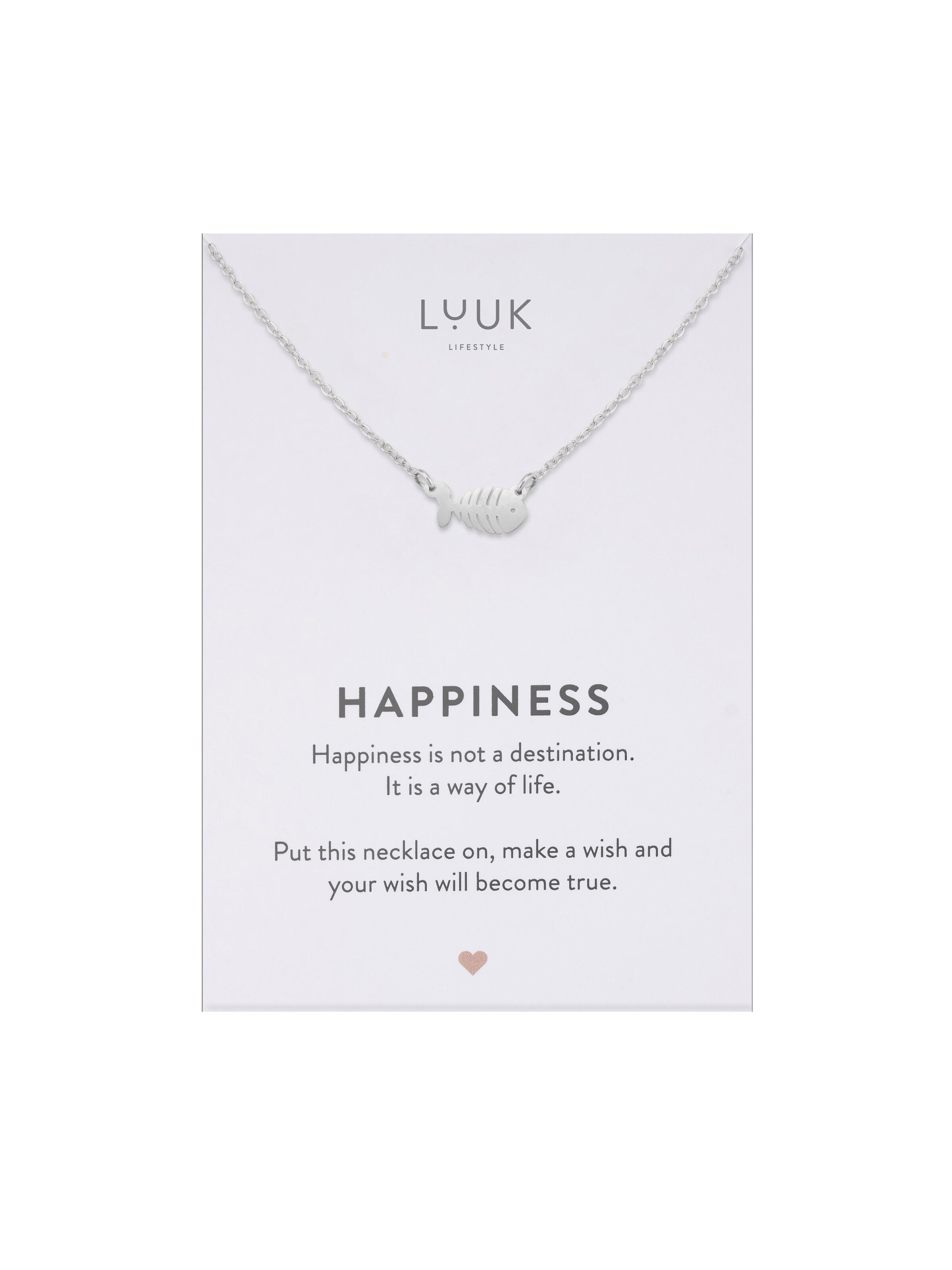 LUUK LIFESTYLE Necklace in Silver