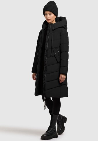 khujo - Sobretudo de inverno 'Mikia2' em preto