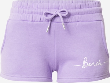 BENCH Spodnie 'NOVA' w kolorze fioletowy: przód