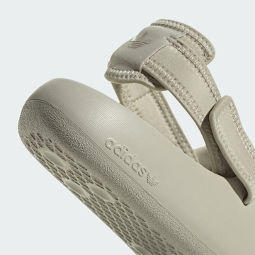 ADIDAS ORIGINALS Sandals & Slippers 'ADIFOM ADILETTE' in Grey