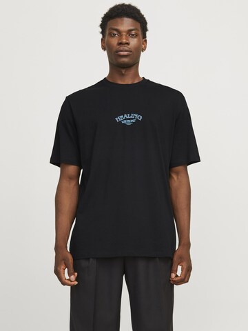 JACK & JONES Bluser & t-shirts i sort: forside