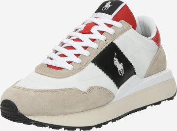 Polo Ralph Lauren Sneaker low 'TRAIN 89' i rød: forside