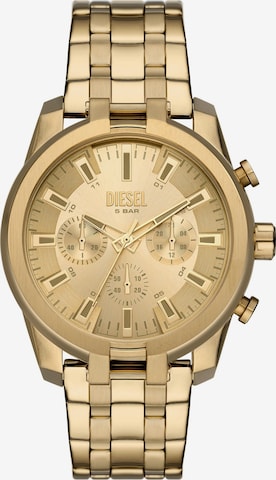 DIESEL - Relógios digitais em ouro: frente