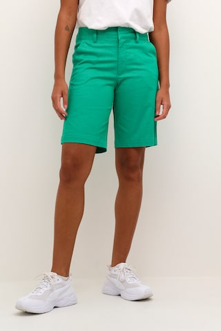 Kaffe Pants 'Lea ' in Green: front