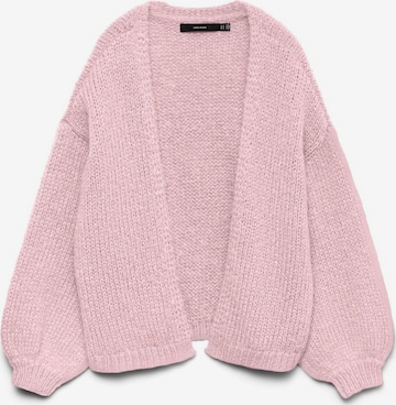 Cardigan 'VMMaybe' VERO MODA en rose : devant