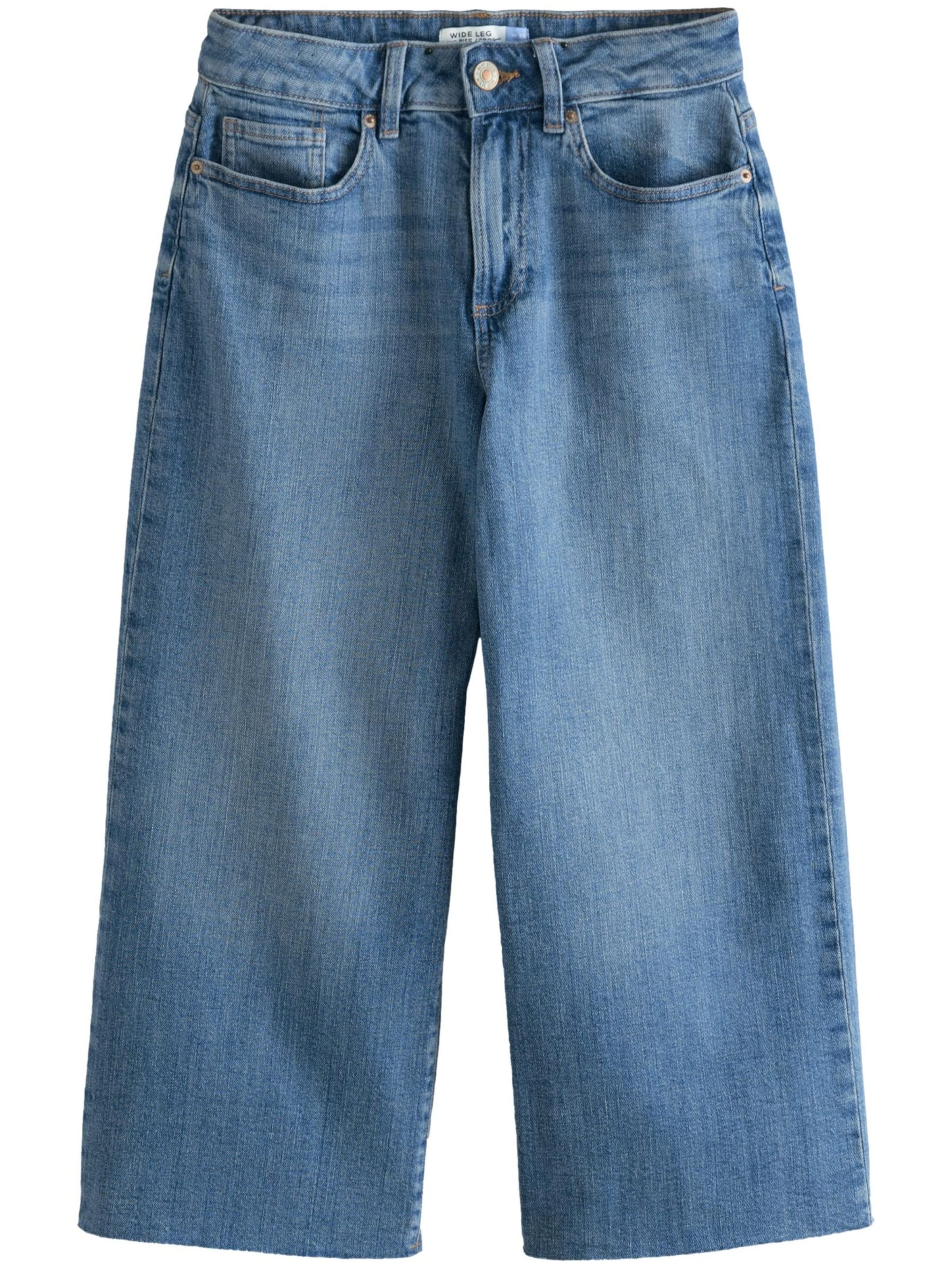 Wide Leg Jean Next en bleu : devant