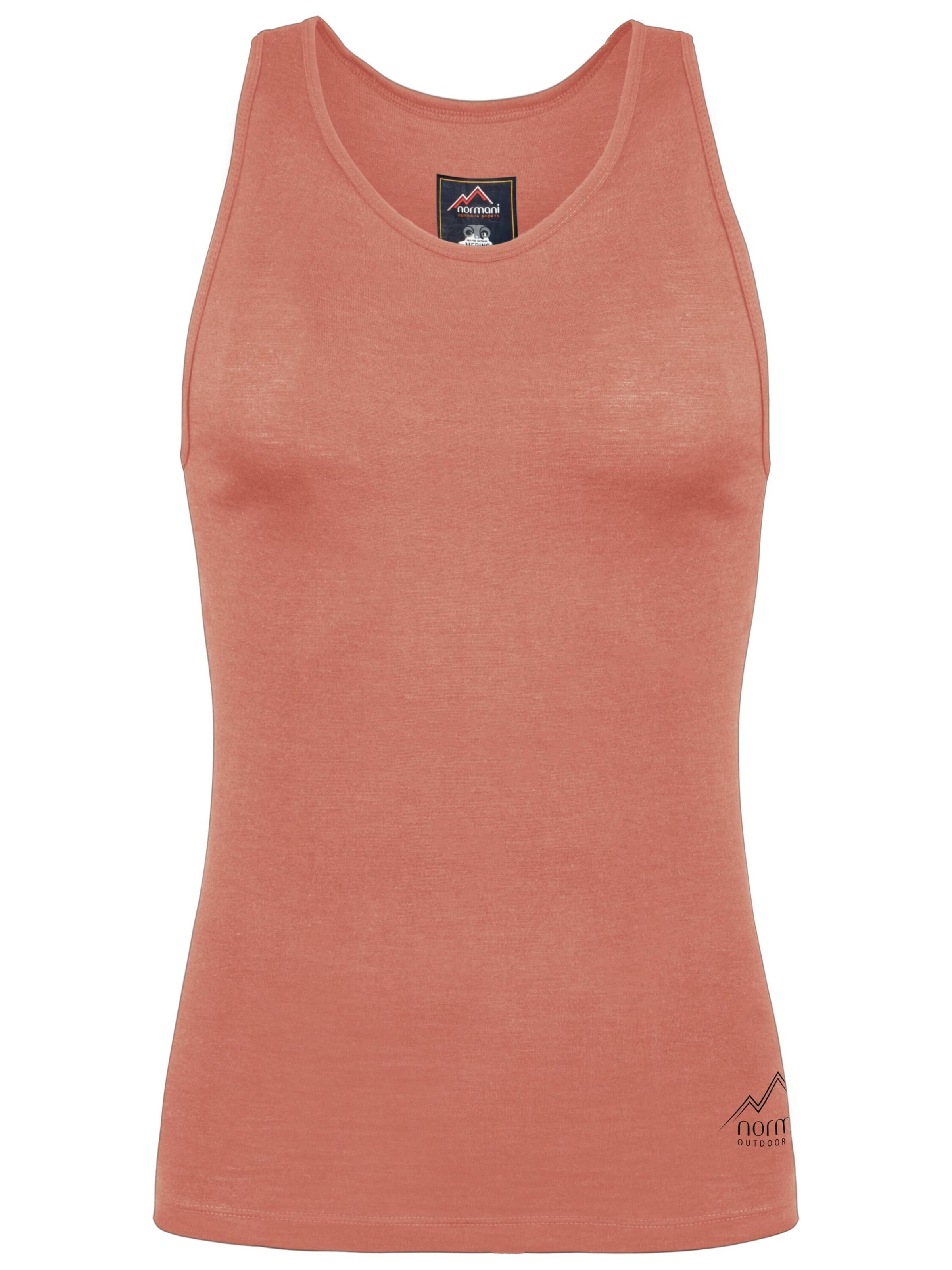 normani Unterhemd 'Quilpie' in Pink: Vorderseite