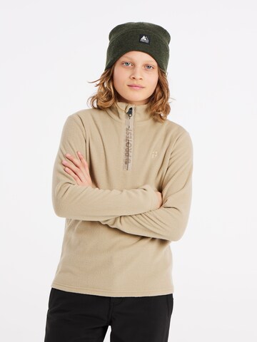 PROTEST Athletic Sweatshirt 'PERFECTY JR' in Brown: front