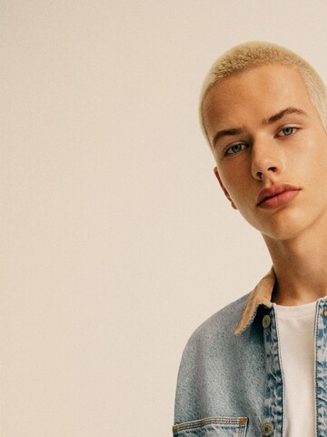 Pull&Bear Prechodná bunda - Modrá