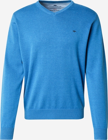 Pull-over FYNCH-HATTON en bleu : devant
