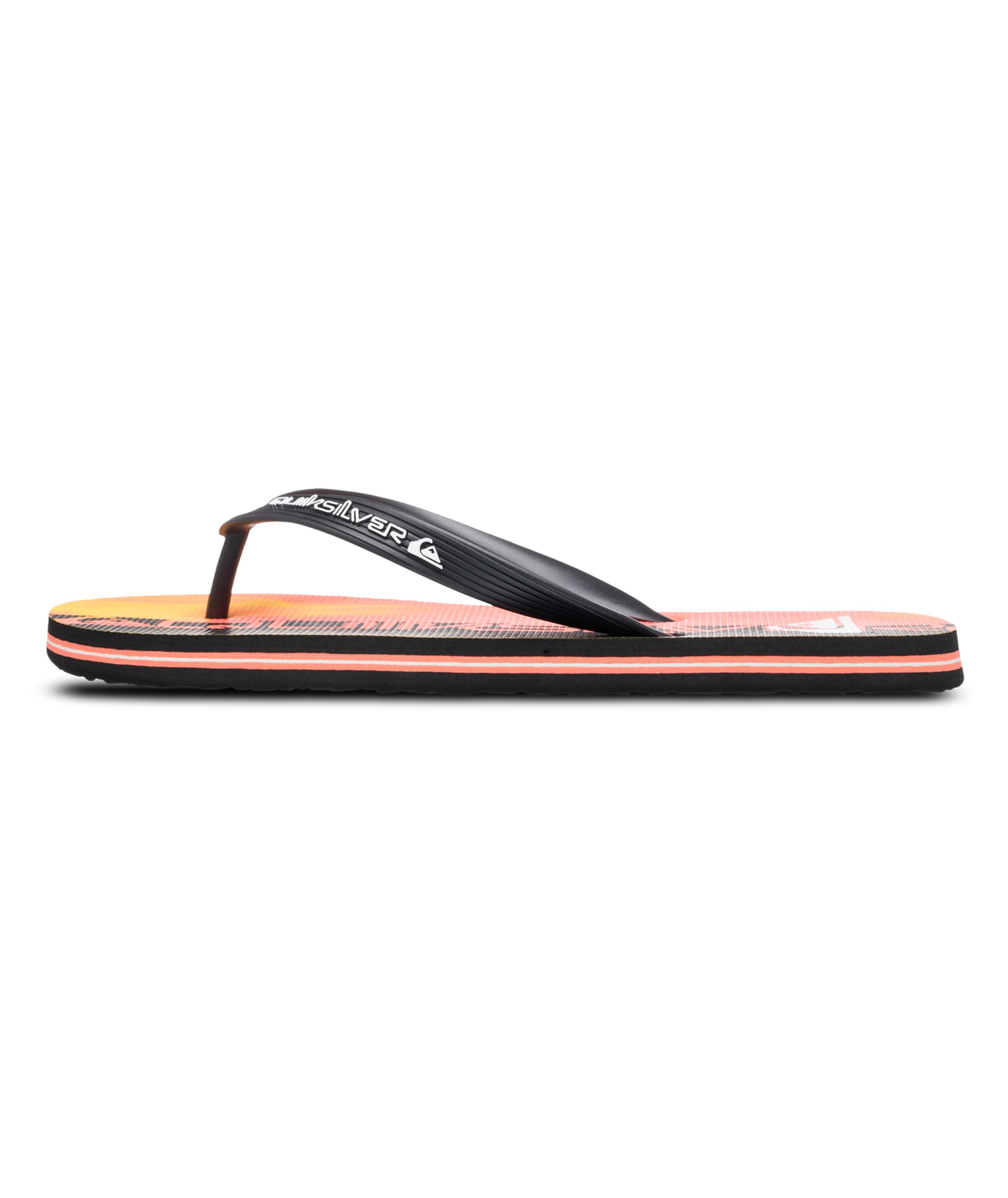 QUIKSILVER T-Bar Sandals 'Molokai Art 25' in Black: front