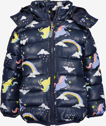 mėlyna BLUE SEVEN Žieminė striukė: priekis