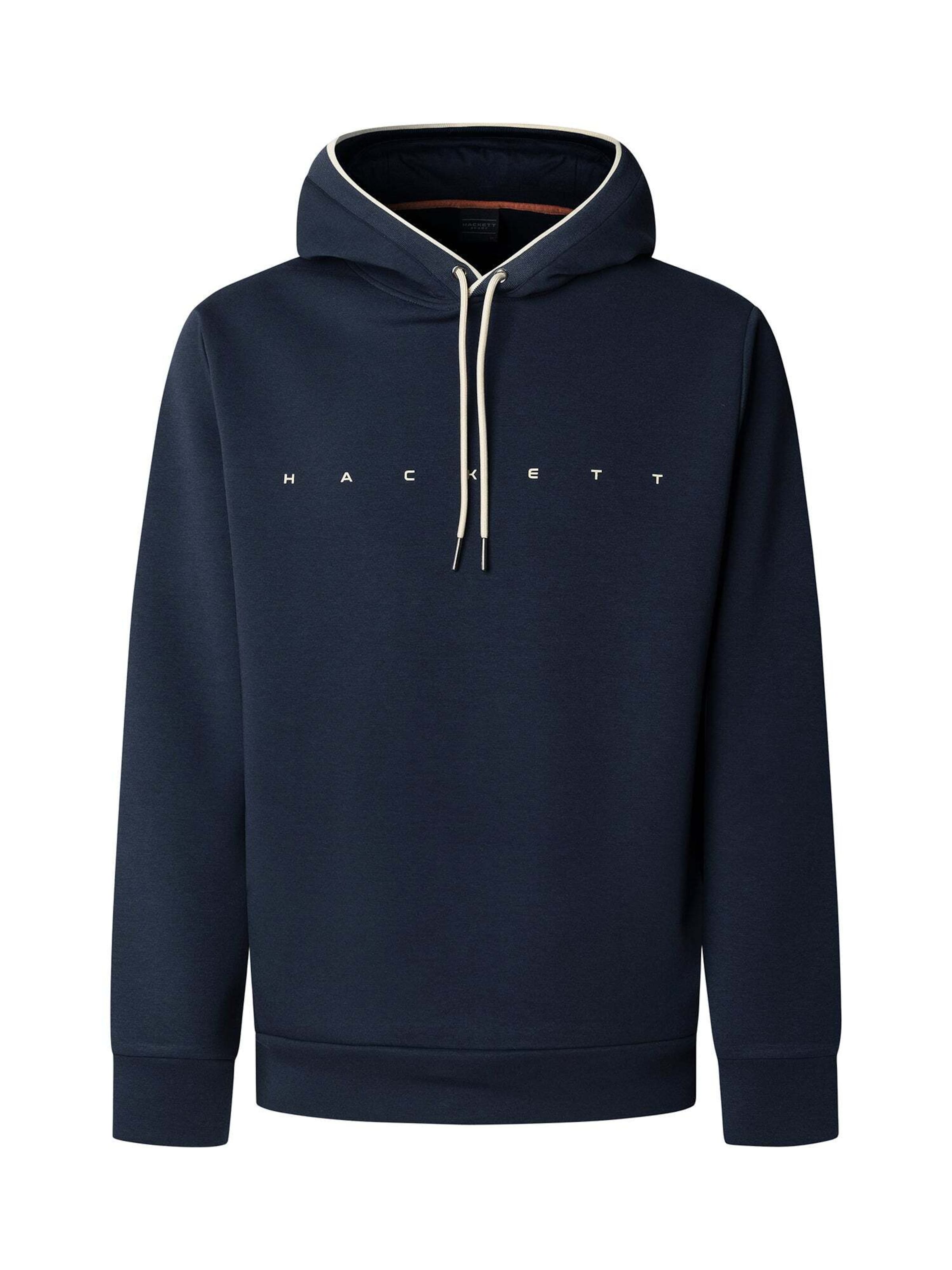 Hackett London Sweatshirt 'ESSENTIAL' in Blue: front