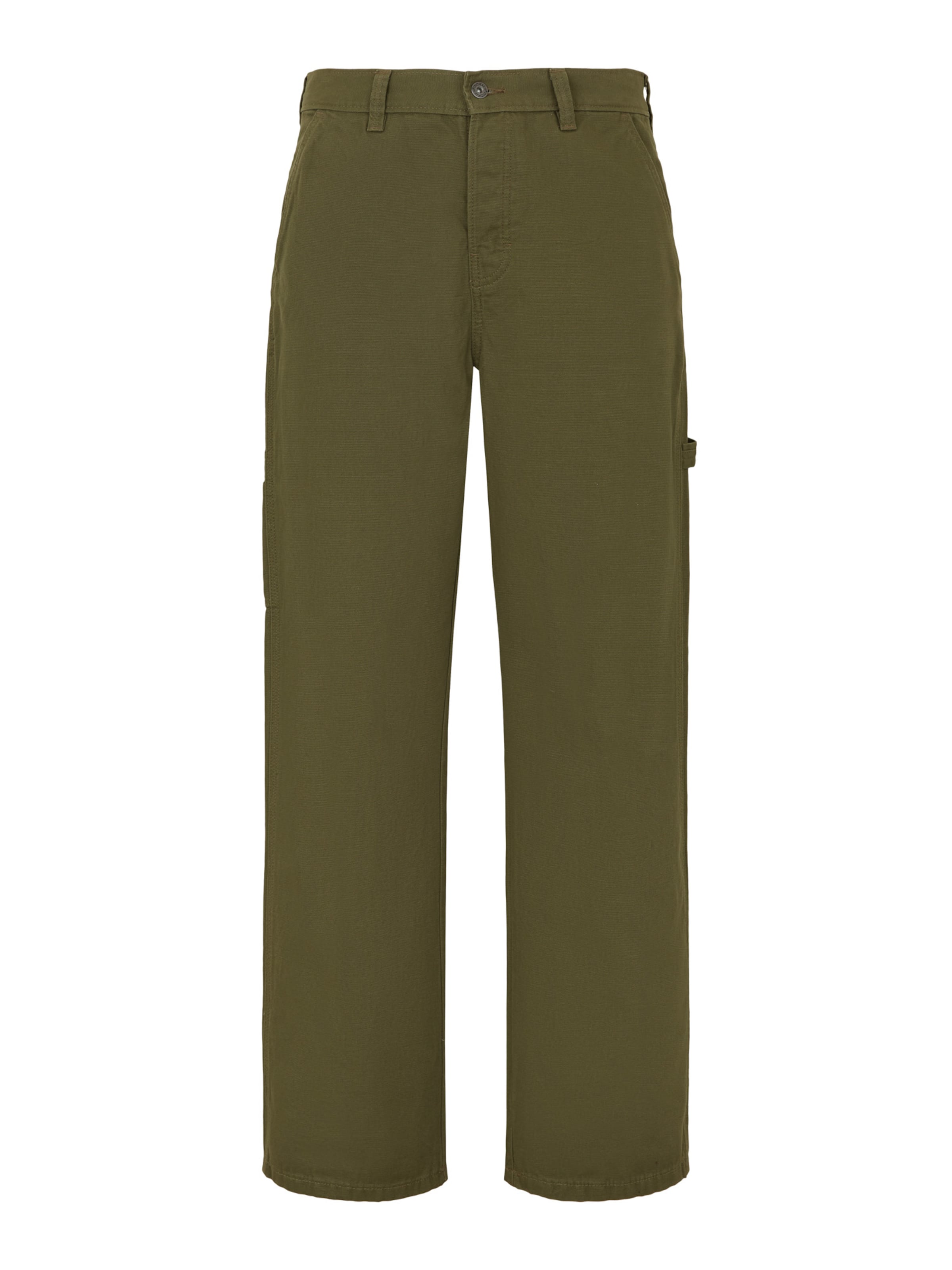 DICKIES Обычный Брюки-карго в Зеленый: спереди