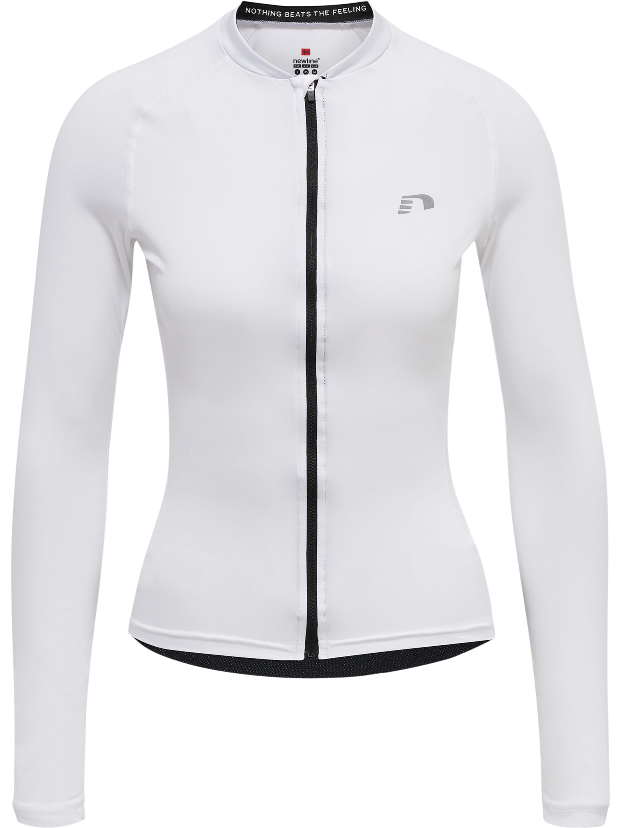 Newline Performance shirt in White: front