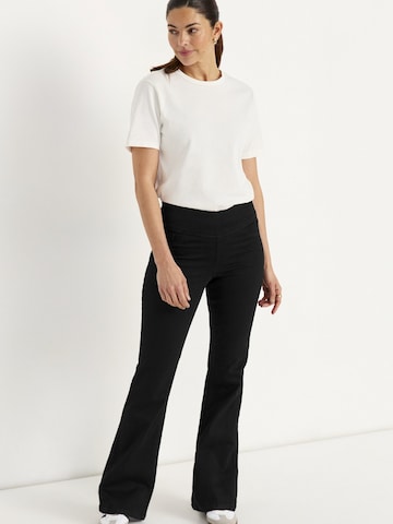 Cellbes of Sweden Flared Jeggings in Zwart