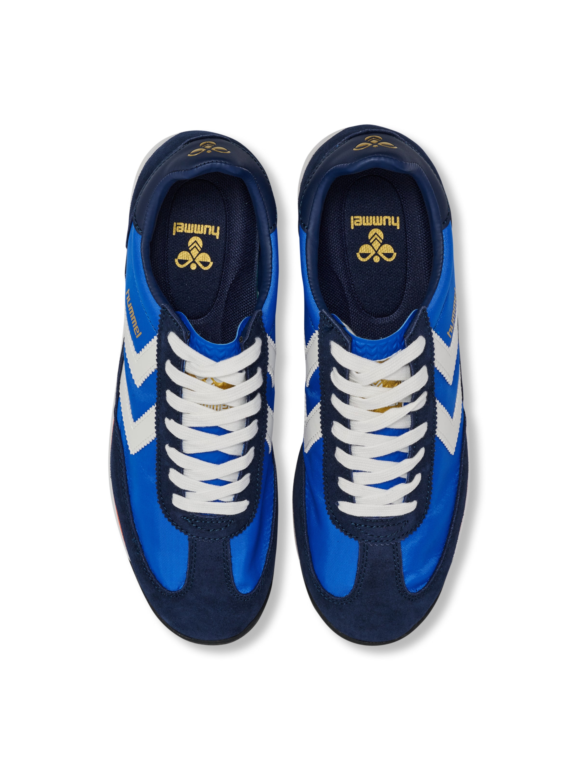 Hummel Platform trainers in Blue