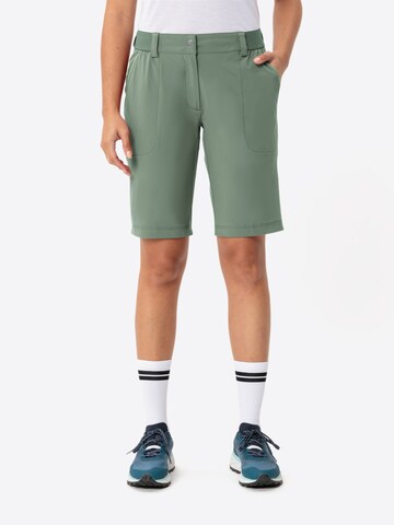 VAUDE Regular Outdoor trousers 'Farley' in Green: front