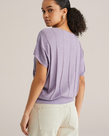 Pulover de la WE Fashion pe mov