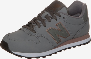 Sneaker bassa '500' di new balance in grigio: frontale