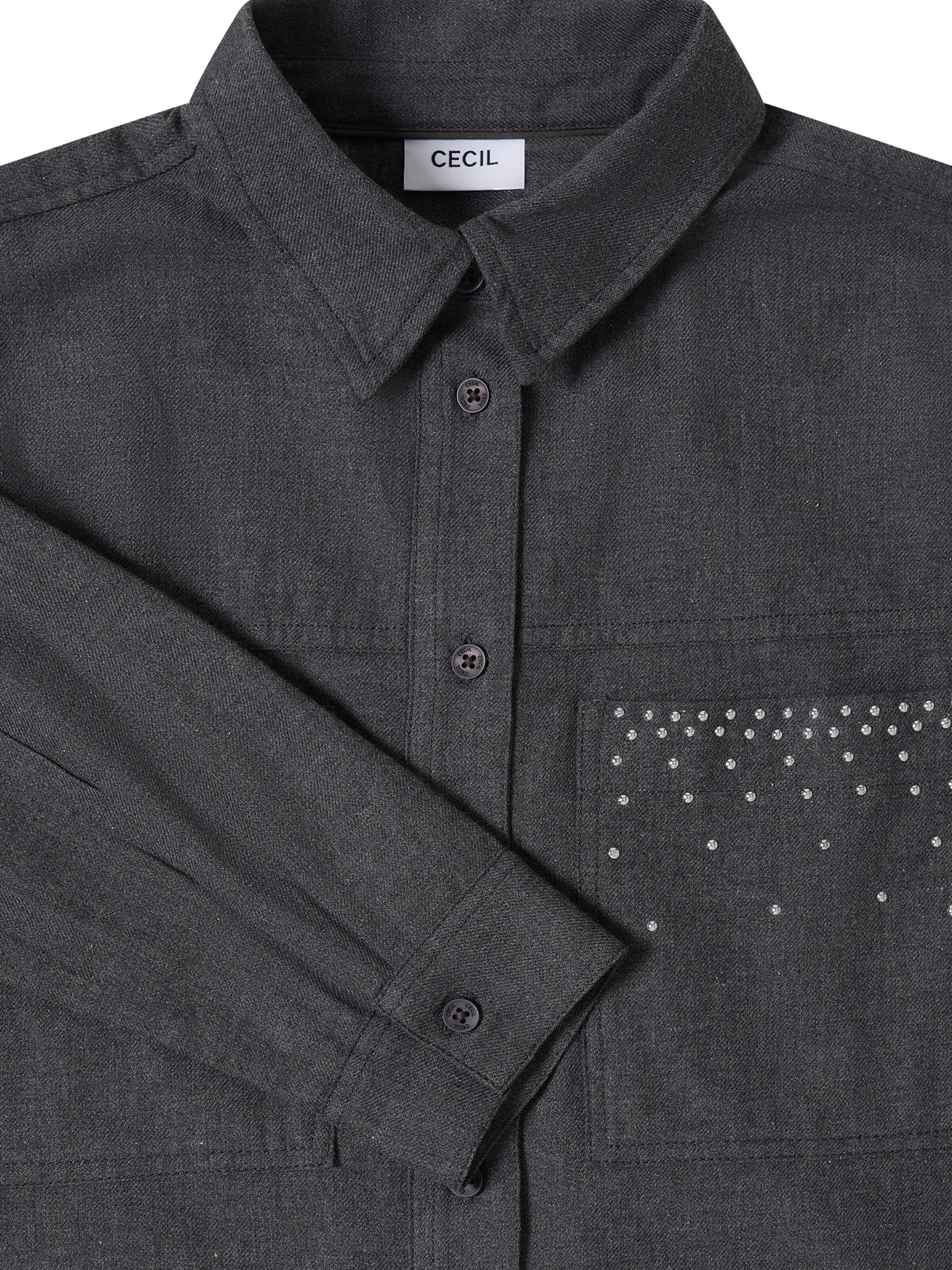 CECIL Blouse in Grey