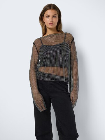 Noisy may Shirt 'Mynte' in Schwarz