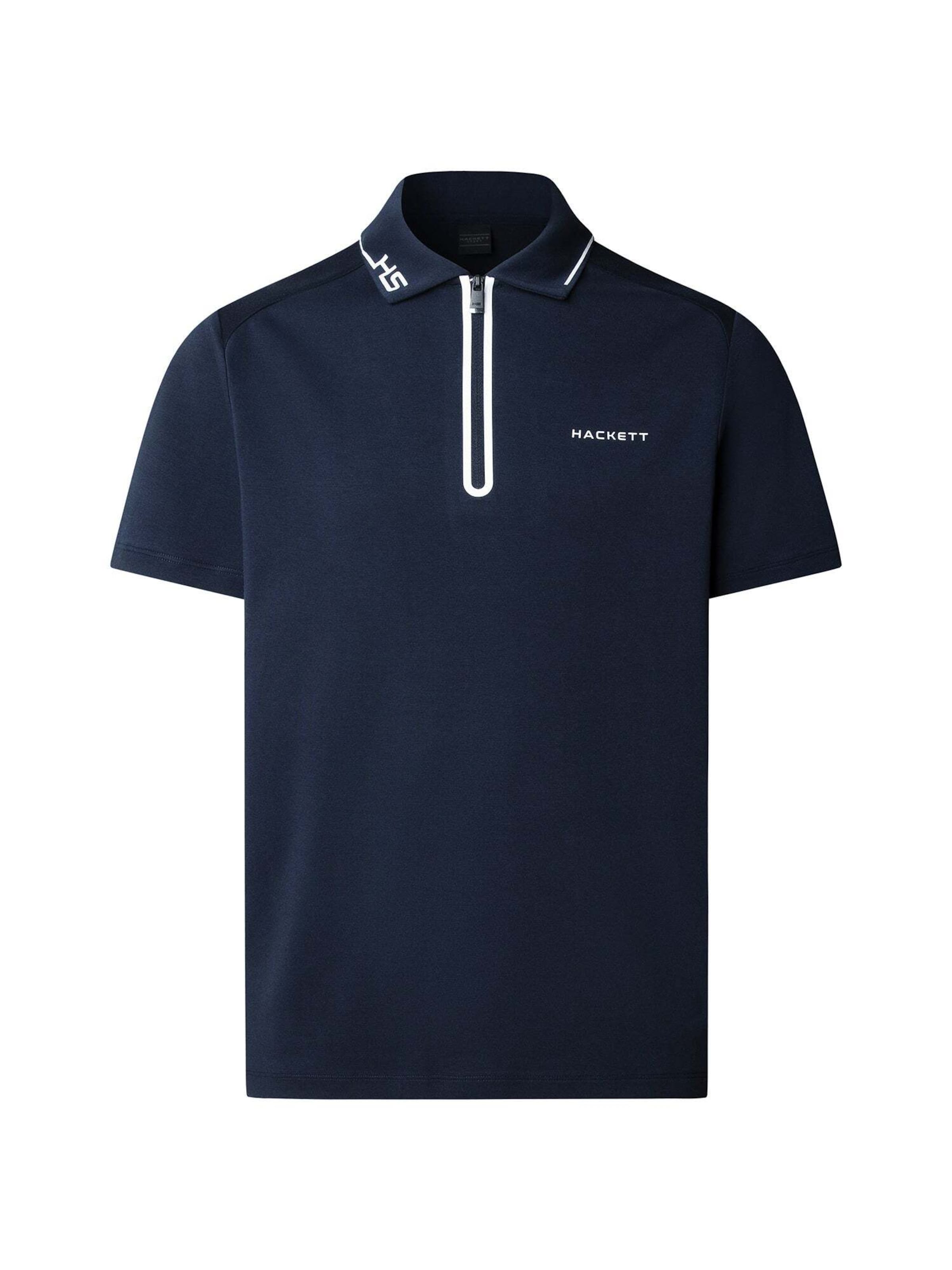 T-Shirt Hackett London en bleu : devant