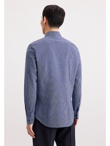 Coupe slim Chemise business 'SMART ESSENTIALS' SEIDENSTICKER en bleu
