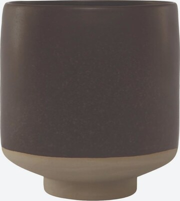 OYOY LIVING DESIGN Flower Pot 'Hagi' in Brown: front