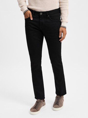 PME Legend Regular Jeans ' Navigator ' in Black: front