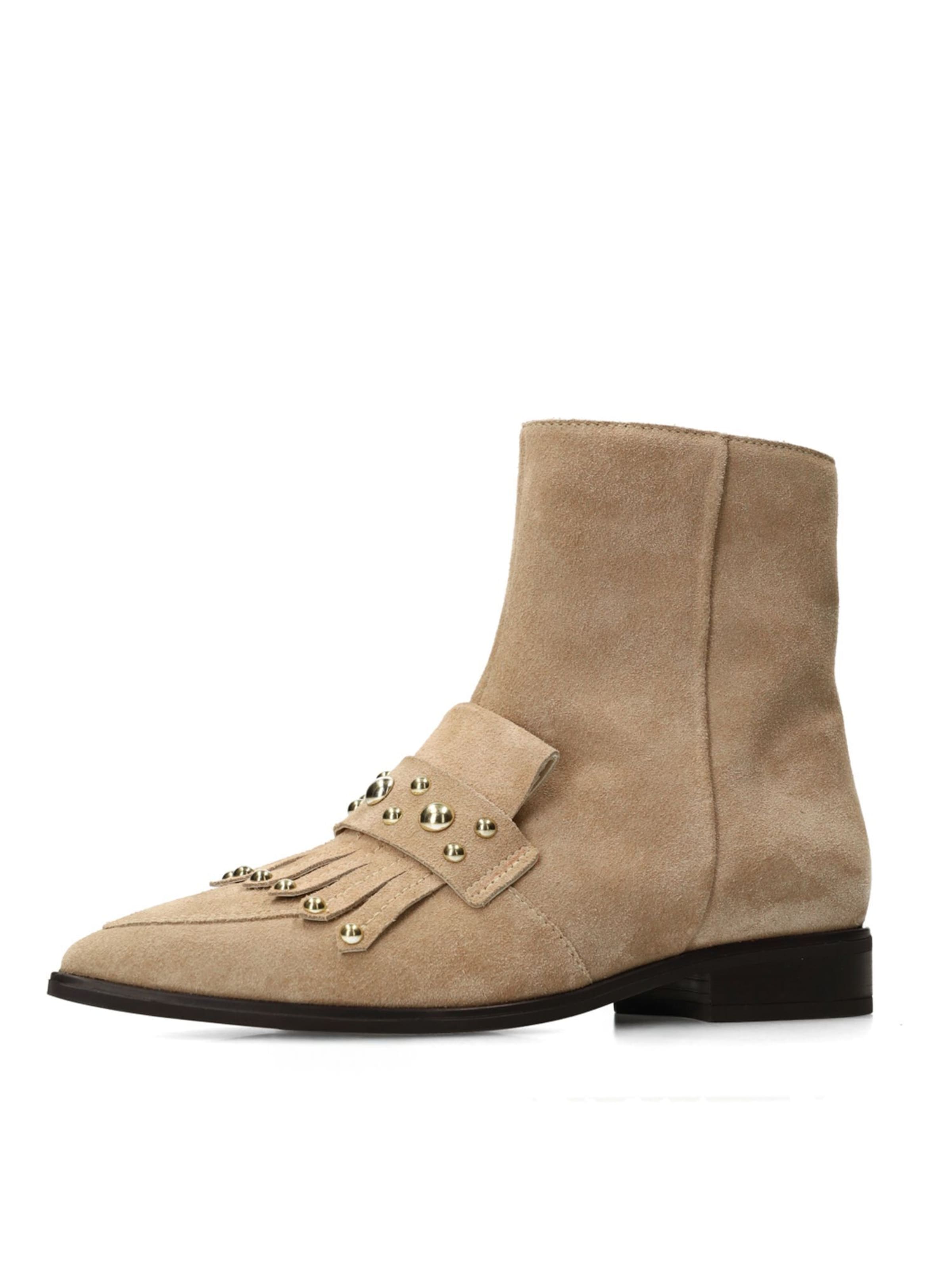 MANFIELD Stiefelette in 36 in taupe, Produktansicht