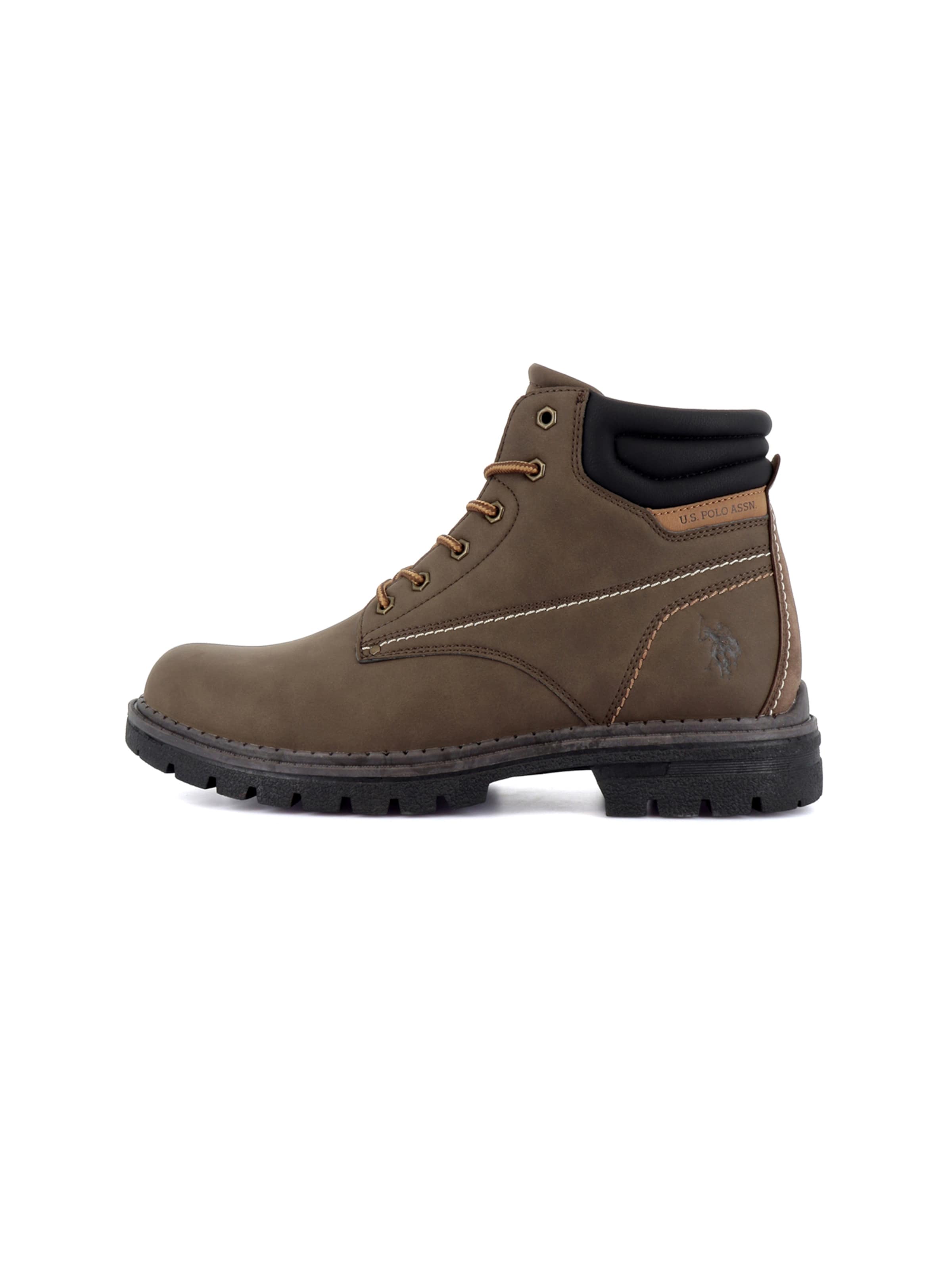 Bottines à lacets 'Ohio' US POLO ASSN. en marron : devant