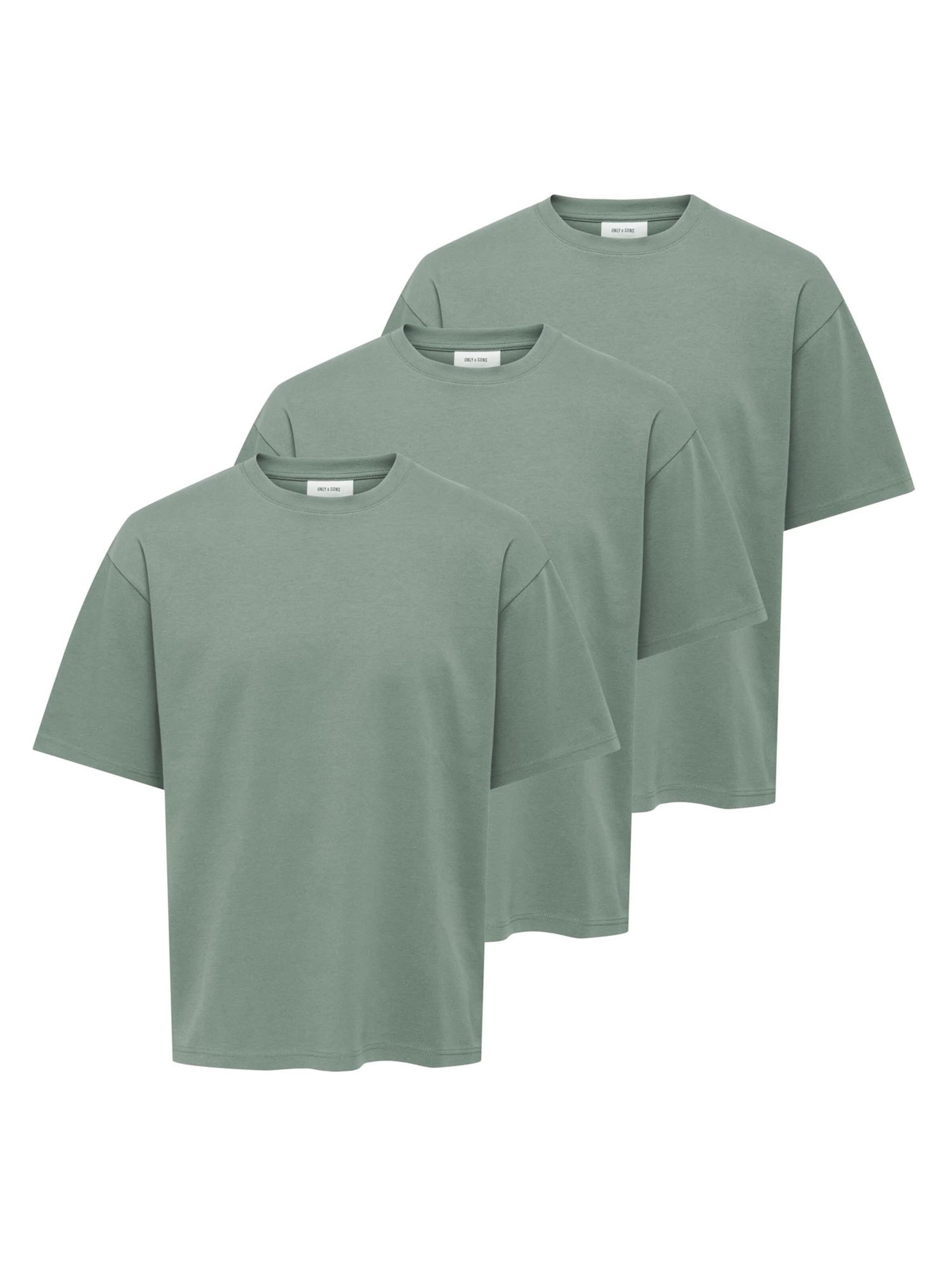 Only & Sons Shirt 'Caspian'‌‌‌‌‌‌‌‌‌ in Grün: Vorderseite