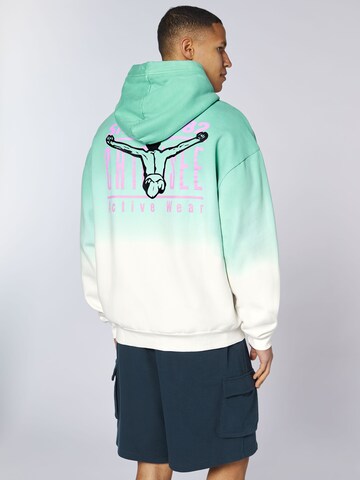 CHIEMSEE Sweatshirt ' mit Farbverlauf ' in Green