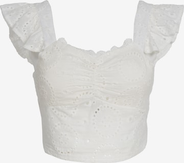Influencer Blouse 'Sangallo' in White: front