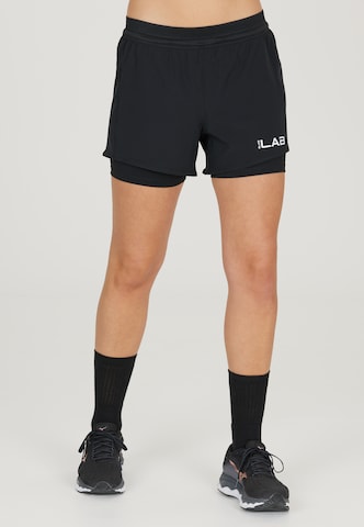 ELITE LAB Regular Workout Pants 'Core' in Black: front
