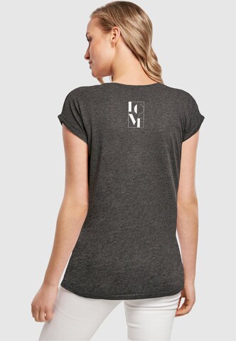 Merchcode T-Shirt 'Love' in Grau