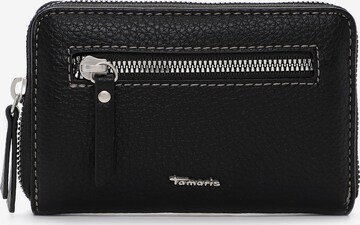 TAMARIS Wallet 'Anuschka' in Black: front