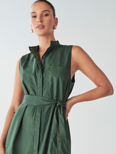 Willa Shirt dress 'Anette' in Green, Item view