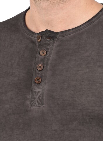 !Solid Shirt 'Timur' in Brown