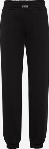 Regular Pantalon LSCN by LASCANA en noir : devant