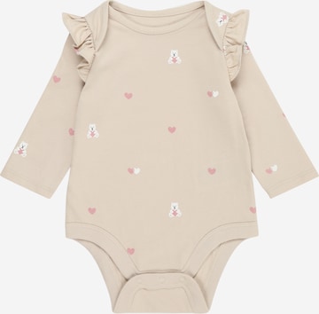 Barboteuse / body 'BRANNAN' GAP en beige : devant